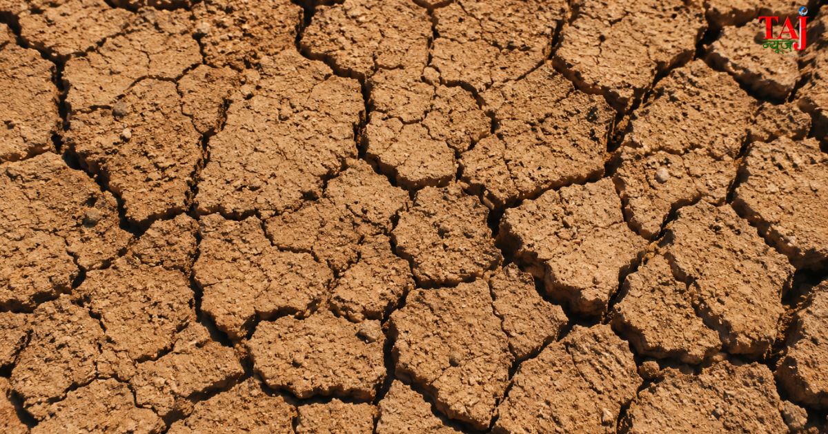 आगरा में भूगर्भ जल विभाग की प्री-मानसून जांच रिपोर्ट के तहत गिरते भूजल स्तर के तुलनात्मक आंकड़ों
