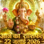 आज का राशिफल 22 जुलाई 2026 भगवान गणेश की कृपा बुध गोचर ताज न्यूज़ आगरा