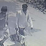 Agra police analyzing local residential security camera logs and cctv footage to identify suspect thieves in khandauli residential burglary case