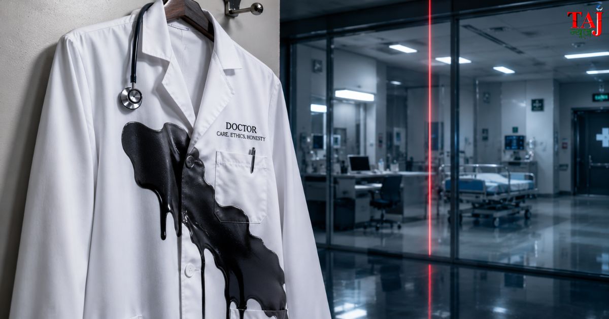 Brij Khandelwal article on Doctors Day medical negligence ethical crisis in Indian healthcare and hospital commercialization