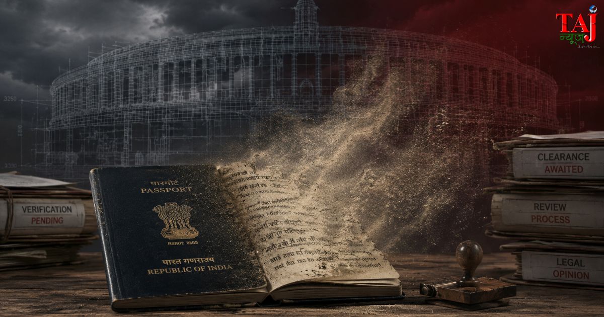 Vishnu Nagar satire article on Indian citizenship passport validity and governance issues 2026