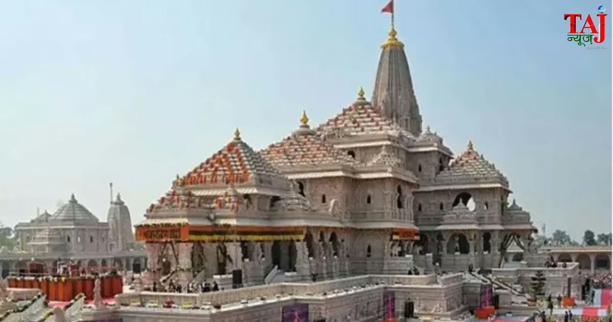 Rajendra Sharma political satire article on Ayodhya Ram Mandir donation controversy and opposition split tactics 2026