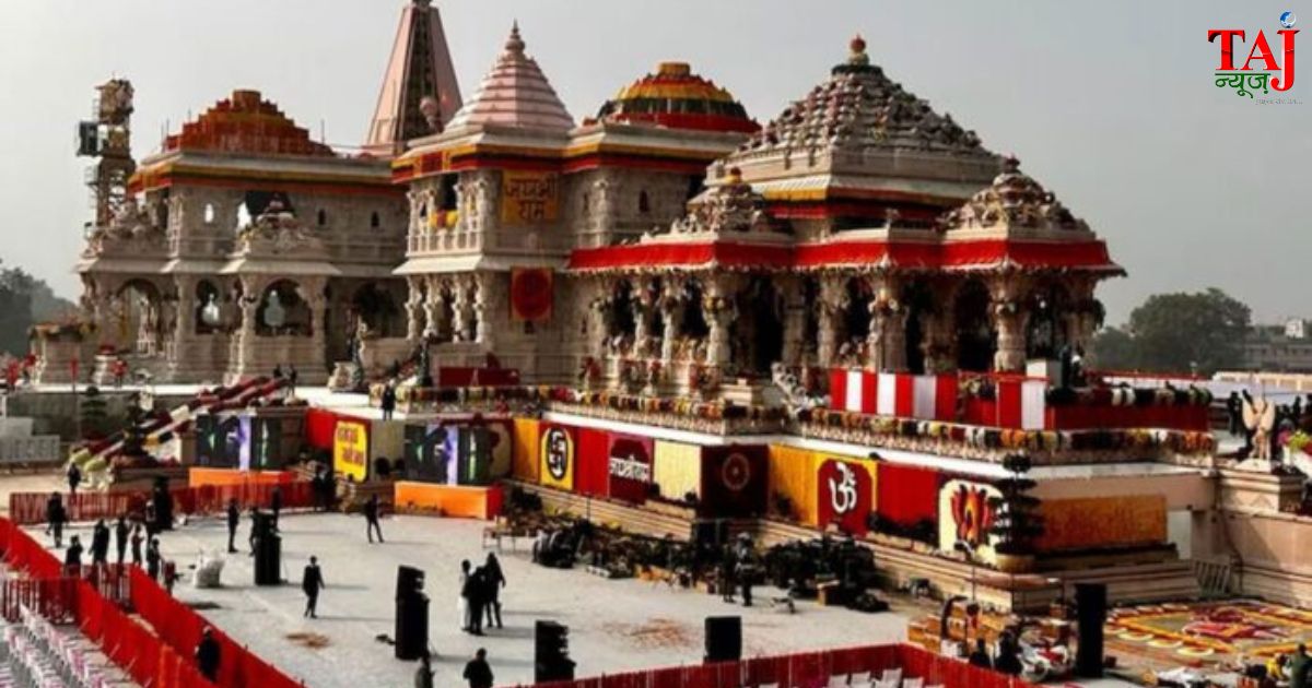 अयोध्या राम मंदिर परिसर और महाकुंभ के दौरान सुरक्षा बलों की तैनाती की फाइल फोटो