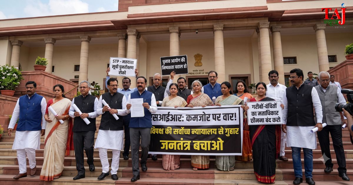 Rajendra Sharma editorial on opposition parties petition to Supreme Court on Election Commission and voter list deletion 2026