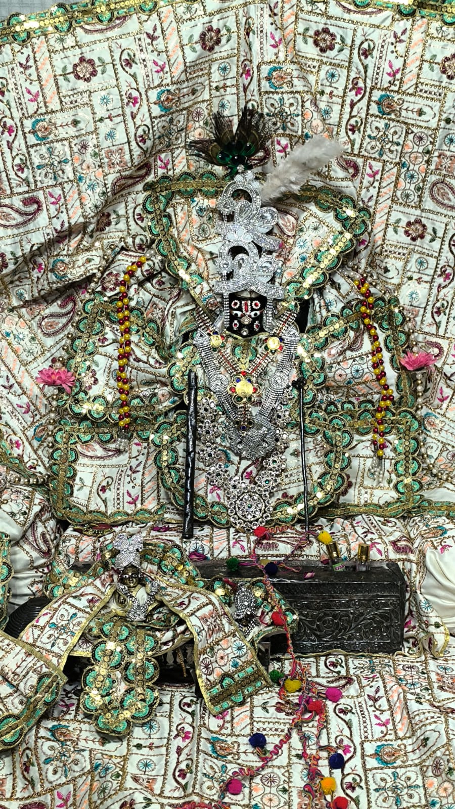 ठाकुर श्री मथुराधीश मंदिर आगरा रथ यात्रा महोत्सव अलौकिक झांकी