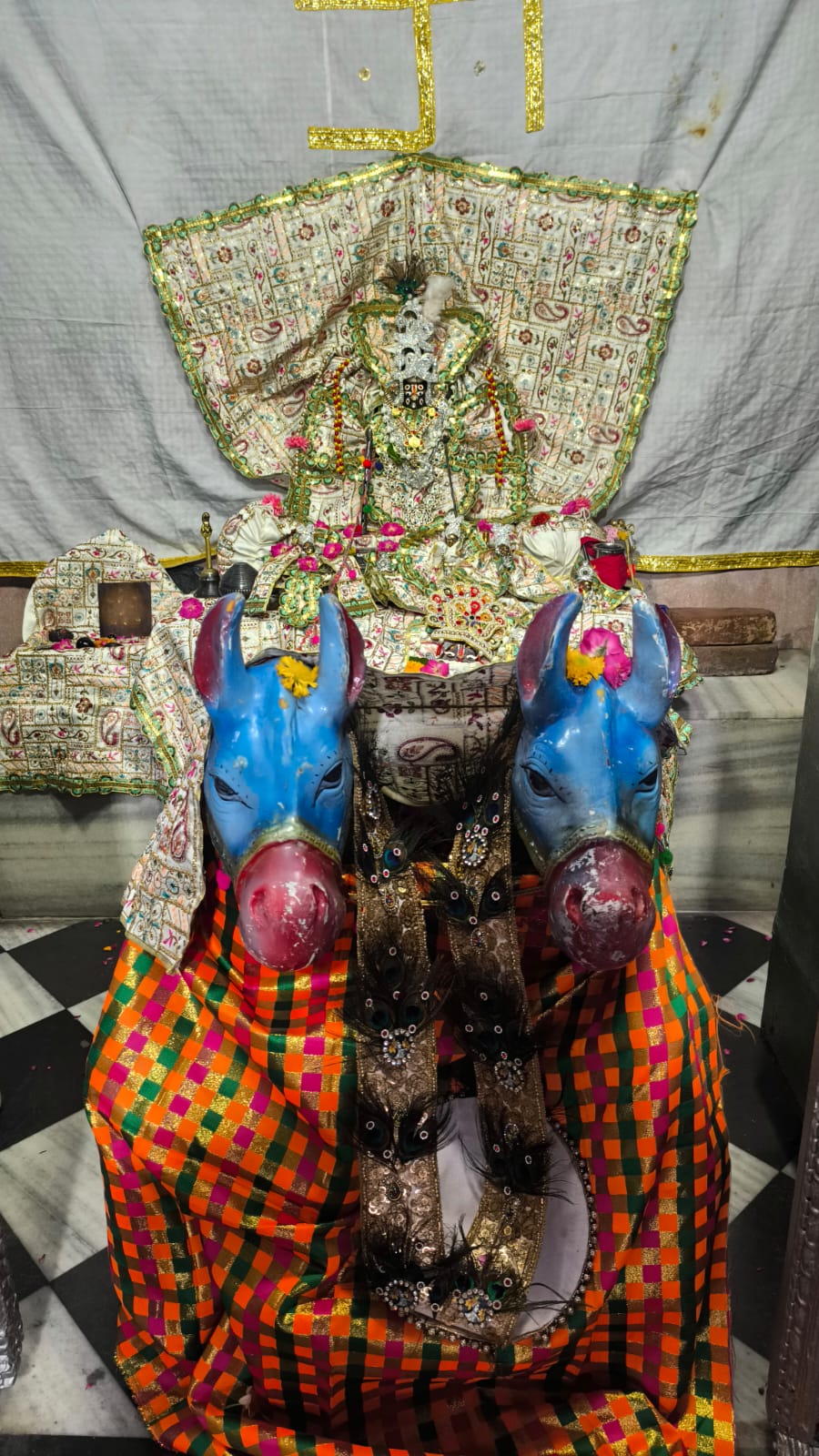 ठाकुरजी का विशेष श्रृंगार रथ यात्रा मनोरथ