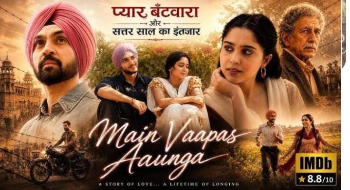 विभाजन के दर्द और स्मृतियों को समेटे फिल्म का मुख्य विजुअल