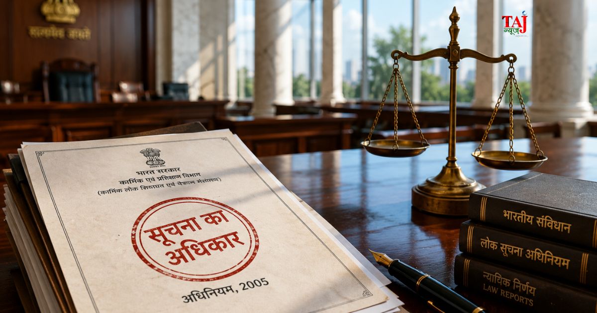 Brij Khandelwal opinion article on RTI Act misuse extortion blackmailing syndicate in India 2026