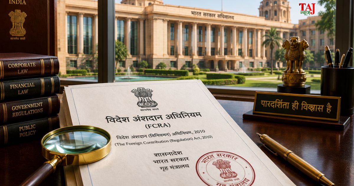 Brij Khandelwal opinion article on FCRA Bill foreign funding transparency NGO accountability India 2026