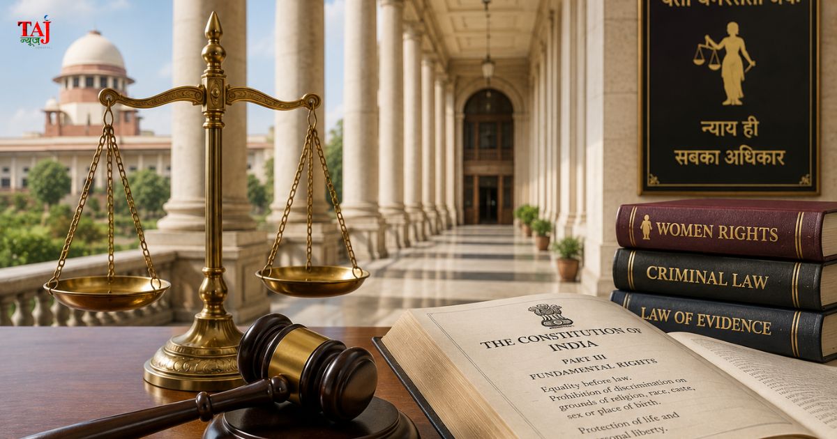 Brij Khandelwal opinion article on sexual assault allegations in public life judicial delay accountability 2026