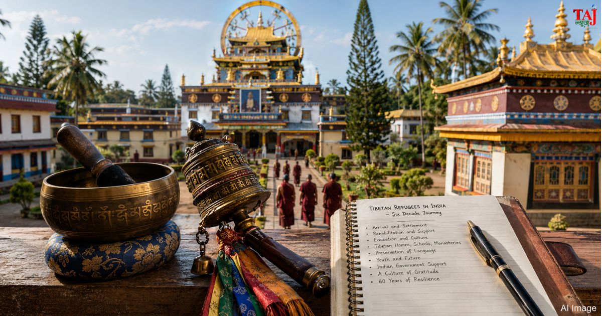 Brij Khandelwal article on Tibetan refugees in India Bylakuppe settlements and permanent guest dilemma 2026