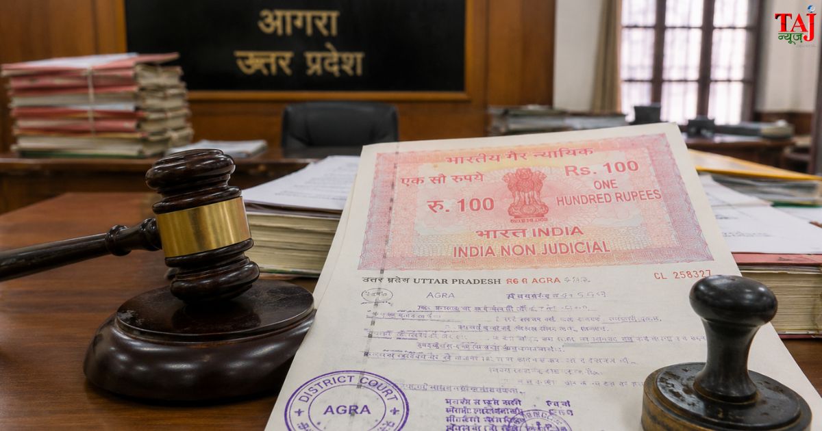 आगरा जिलाधिकारी मनीष बंसल द्वारा बुलंद हाउसिंग प्राइवेट लिमिटेड पर स्टांप चोरी मामले में वसूली आदेश
