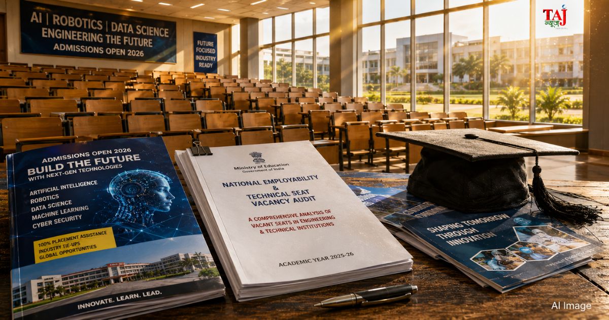 Brij Khandelwal analytical article on commercialization of engineering and medical colleges vacant seats in AKTU TNEA 2026