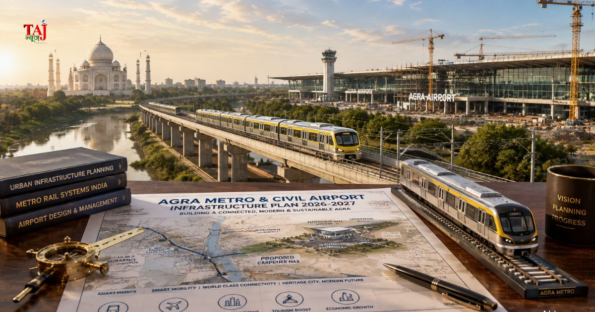 Brij Khandelwal urban development analysis on Agra metro airport terminal TTZ Supreme Court order 2026