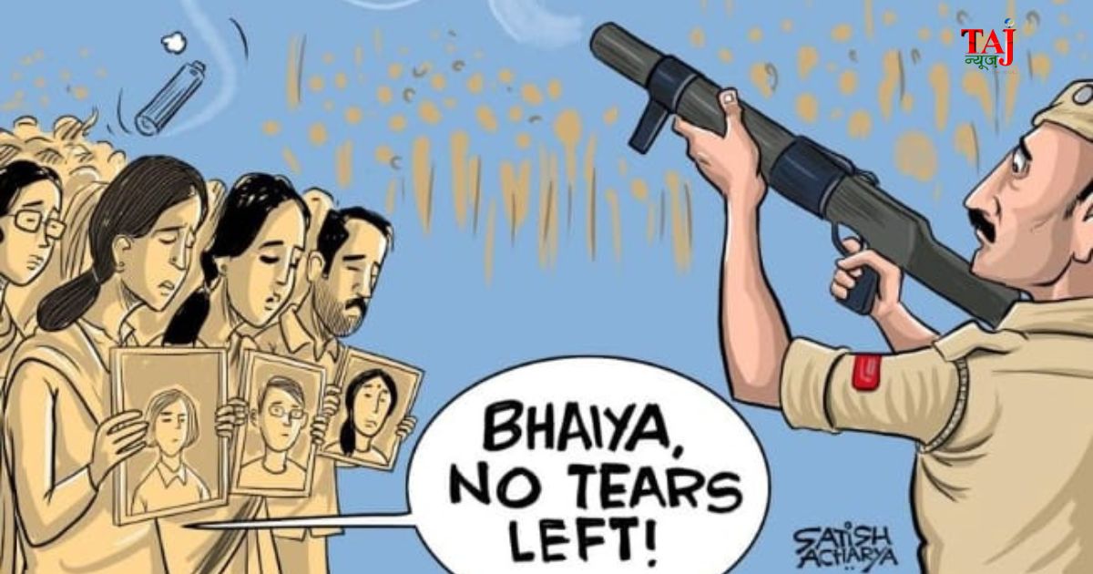 Rajendra Sharma political satire opinion article Goli Maar Do Par Gaali Mat Do Gen Z Jantar Mantar protest 2026