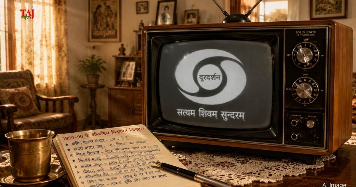 Brij Khandelwal nostalgic cultural article on Doordarshan classic TV ad jingles Washing Powder Nirma Hamara Bajaj Liril 2026
