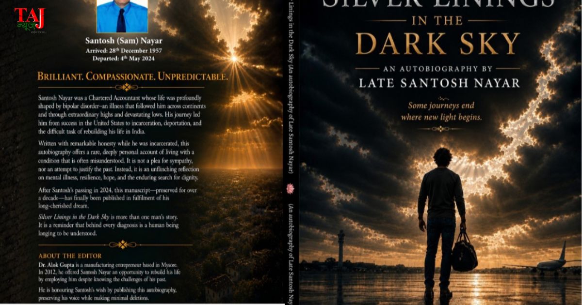 Brij Khandelwal book review Silver Linings in the Dark Sky Santosh Nayar autobiography bipolar disorder America 2026