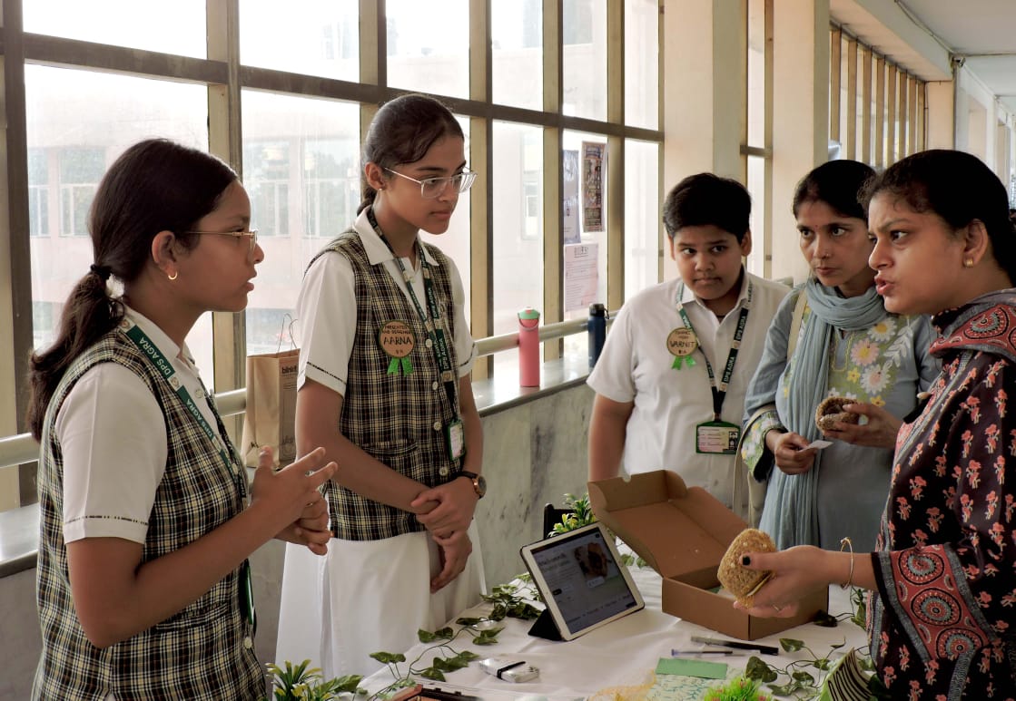 कक्षा 6 से 9 तक के विद्यार्थियों द्वारा बनाए गए मॉडल
