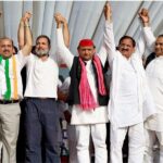 यूपी चुनाव 2027: सपा-कांग्रेस में सीट शेयरिंग पर पेच, 111 सीटों पर सपा का दावा; कांग्रेस चाहती है बड़ी हिस्सेदारी उत्तर प्रदेश विधानसभा चुनाव 2027 को लेकर समाजवादी पार्टी प्रमुख अखिलेश यादव और कांग्रेस नेतृत्व के बीच सीट शेयरिंग वार्ता का दृश्य।