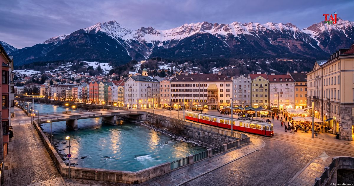 Innsbruck Austria travelogue Alps mountains Inn river Gundolf family Tyrolean evening culture by Brij Khandelwal