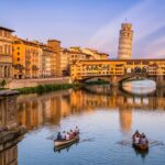 Pisa leaning tower and Florence river tourism travelogue by Brij Khandelwal comparing European water bodies with Yamuna in Agra 2026
