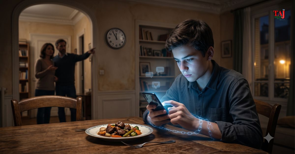 Digital screen addiction among teenagers France social media regulations and lessons for India by Brij Khandelwal 2026