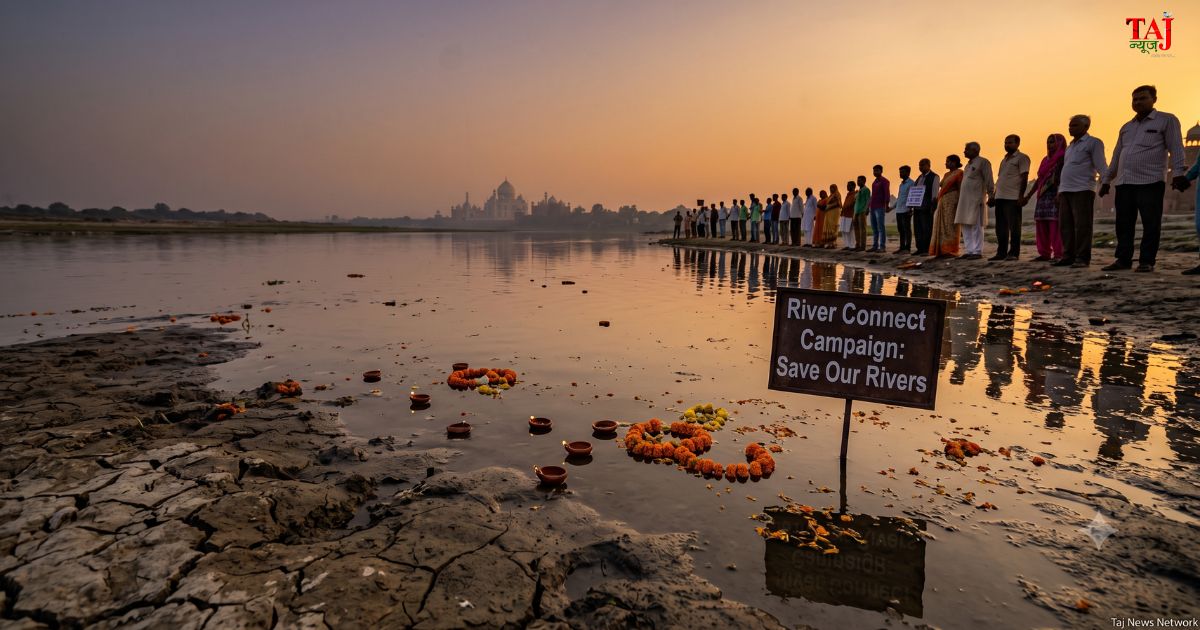 World Rivers Day article on Yamuna river conservation and national river policy demand by Brij Khandelwal River Connect Campaign Agra 2026