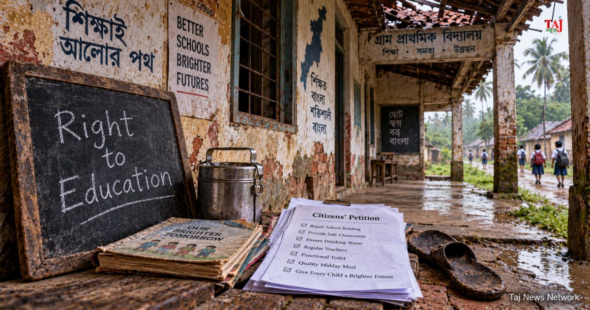 Investigative report on Indas Bankura primary school infrastructure protest mob attack on activist Abdul Hafiz and murder of Sheikh Mohammad Mafik in West Bengal 2026