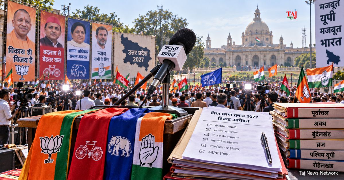 UP Assembly Election 2027 political analysis on ticket distribution party switching caste coalitions PDA model and Ayodhya constituency dynamics
