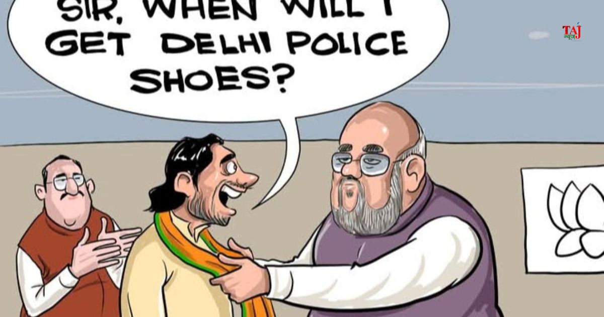 Badal Saroj analytical article on political rhetoric targeting democratic dissent social media aggression and ideological polarisation in India 2026