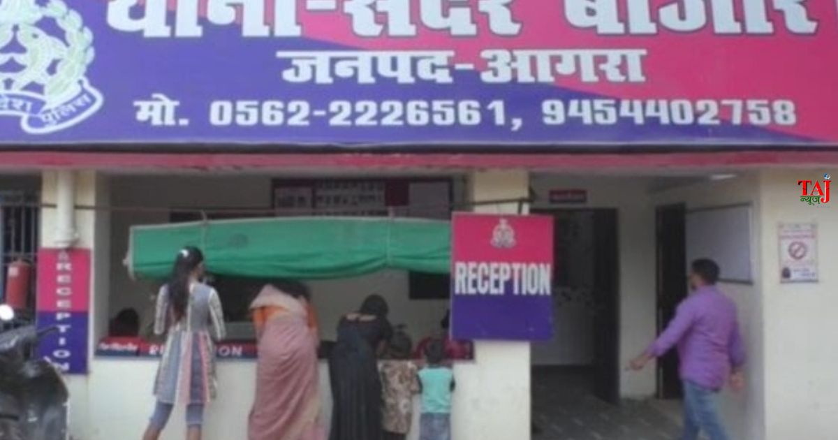 आगरा के सदर थाना क्षेत्र अंतर्गत डिफेंस कॉलोनी में चौकी इंचार्ज के कथित विवादित बोल के वायरल वीडियो के बाद जांच का विषय।