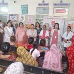 एसएन मेडिकल कॉलेज में 100 से अधिक महिलाओं का स्वास्थ्य परीक्षण, एनीमिया से बचाव पर जागरूकता एसएन मेडिकल कॉलेज आगरा में 100 से अधिक महिलाओं का स्वास्थ्य परीक्षण और जागरूकता कार्यक्रम
