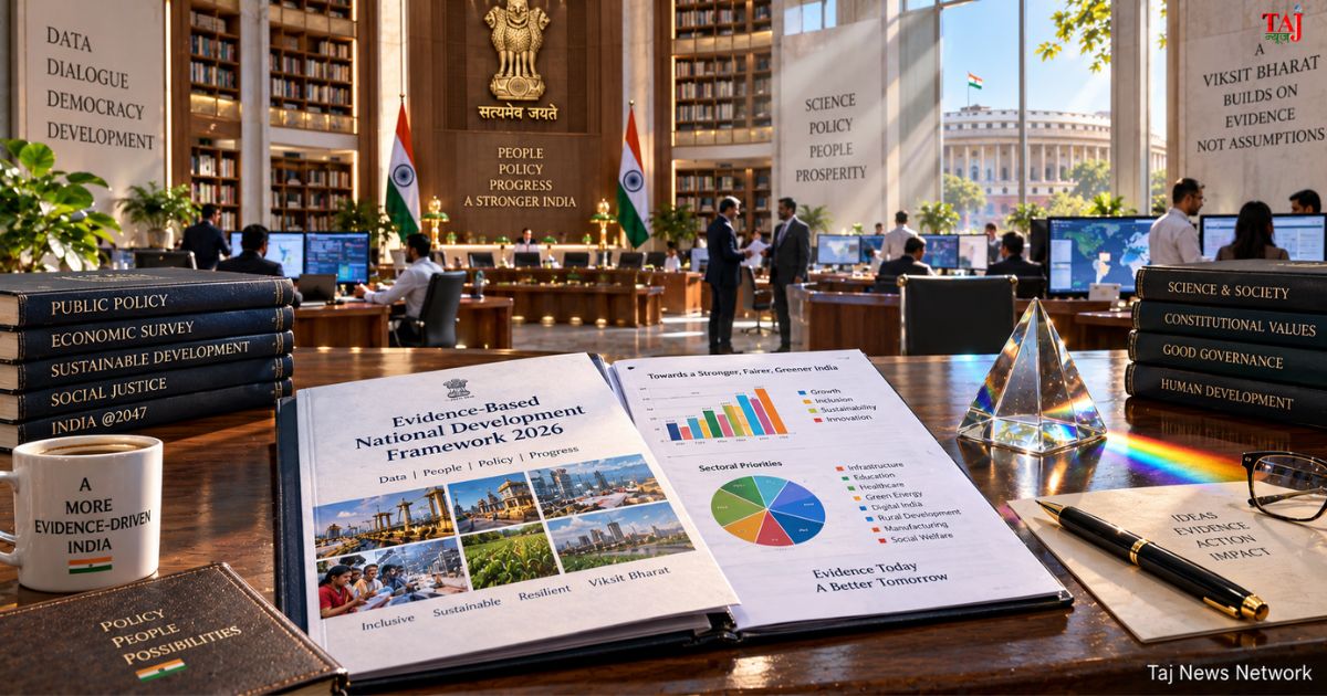 Dr Pramod Kumar analytical article on scientific temperament in governance evidence-based policymaking data-driven administration and Viksit Bharat 2026
