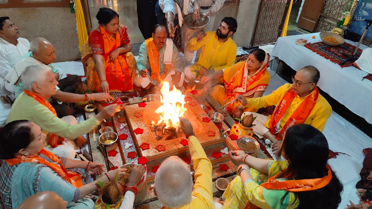 श्रीकृष्ण जन्मोत्सव पर आचार्य ब्रजेश का संबोधन