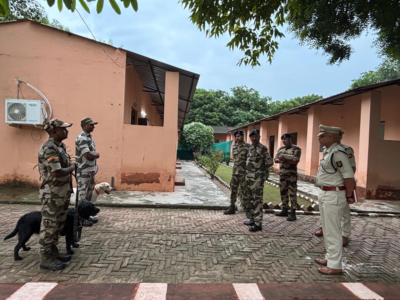 सुरक्षा उपकरणों और जांच व्यवस्था का निरीक्षण