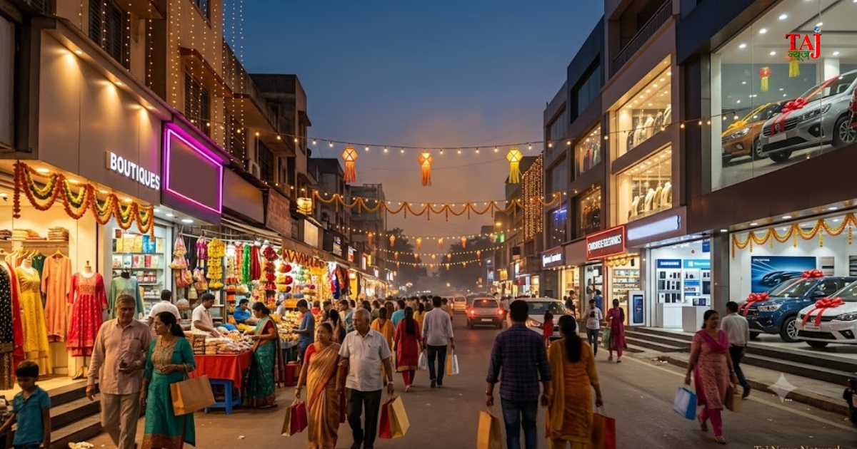 त्यौहारी-सीजन-में-बाजारों-में-खरीदारी-की-बहार-और-नए-रिकॉर्ड-की-आस-पर-बृज-खंडेलवाल-का-लेख