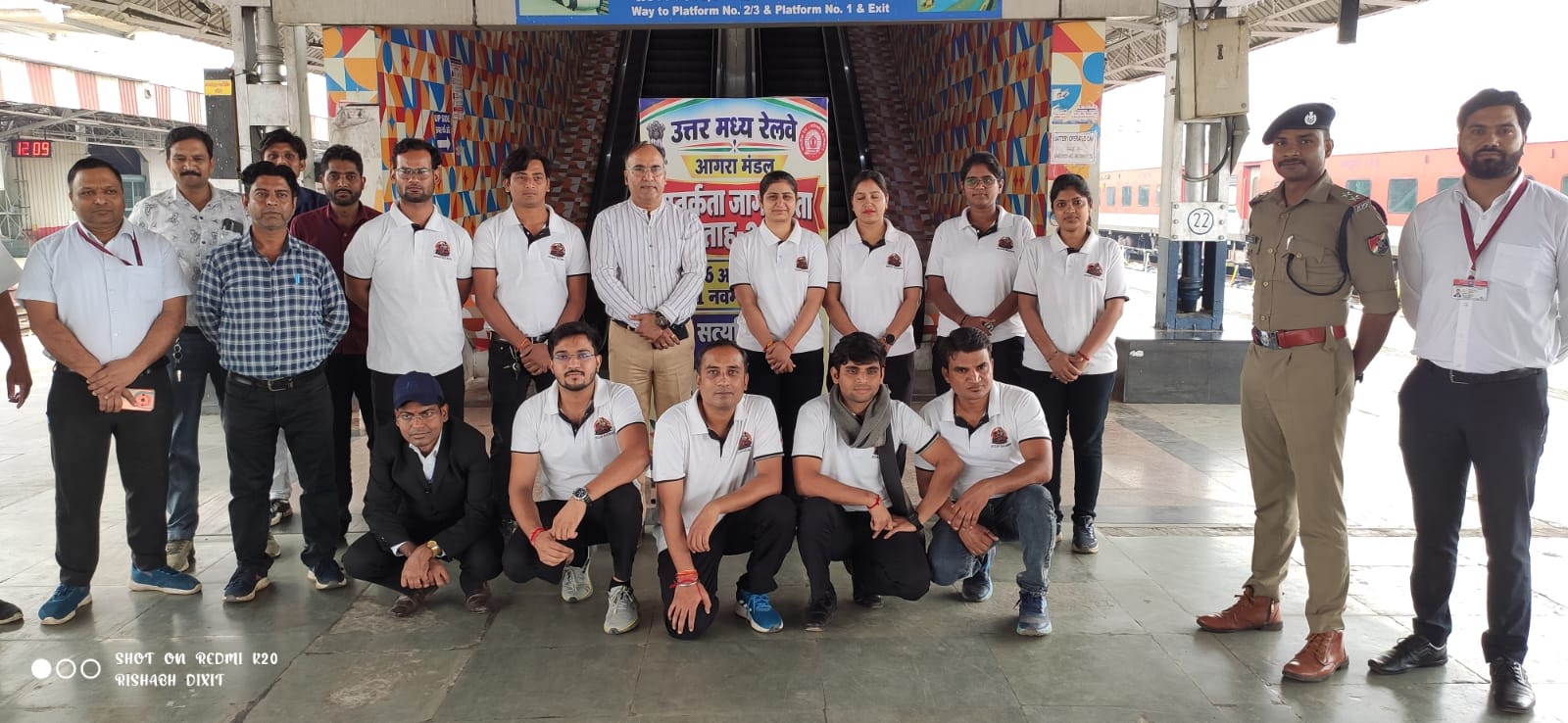 सतर्कता जागरूकता सप्ताह आगरा रेल मंडल
